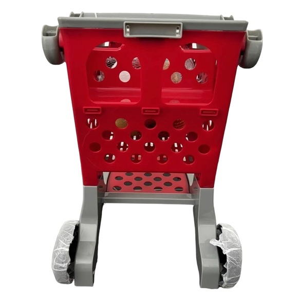 Target Toy Shopping Cart Red Kids Toddler 12 Piece Set - Picture 6 of 9